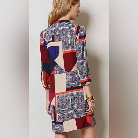 Anthropologie Maeve Paisley Size 0 - Picture 2 of 8